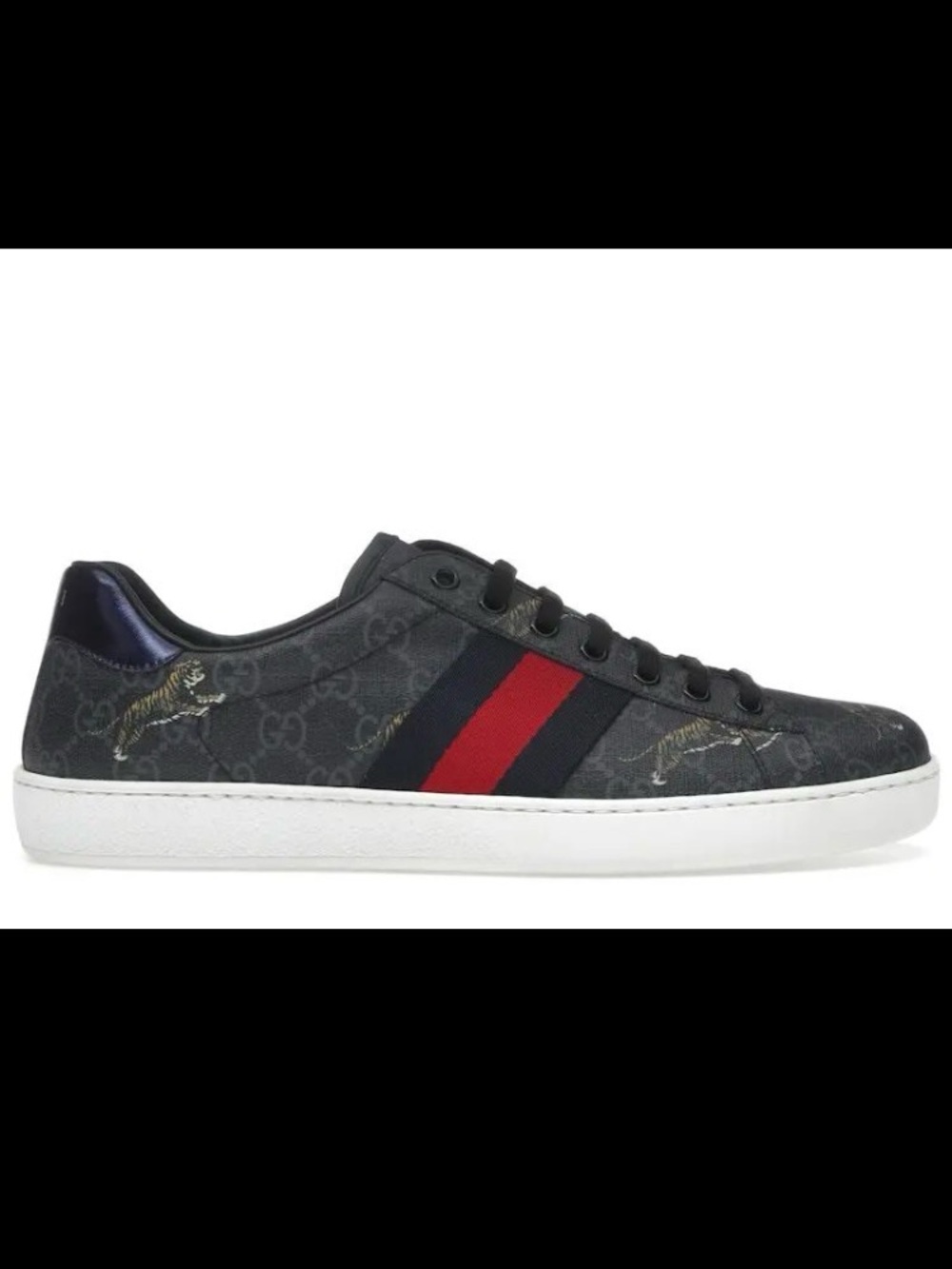 Authentic Gucci GG Ace Supreme Tiger Sneakers-Men's Gucci Size 7 (EU 41/
US 8)